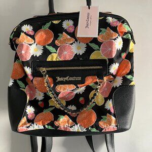 Juicy Couture Forbidden Fruit Small Backpack Purse New With Tags